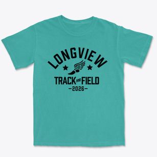 Longview School Track and Field Premium Heavyweight T-shirt
