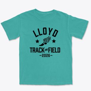Lloyd Elementary School Track and Field Premium Heavyweight T-shirt