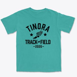 Tinora Elementary School Track and Field Premium Heavyweight T-shirt
