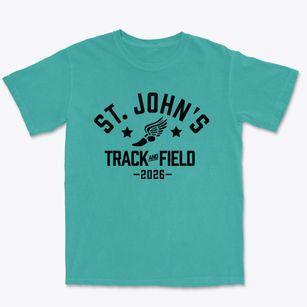 Saint John's Episcopal School Track and Field Premium Heavyweight T-shirt