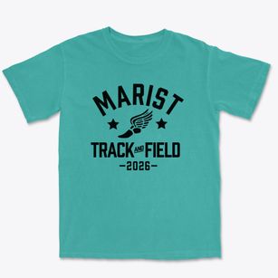 Marist High School Track and Field Premium Heavyweight T-shirt