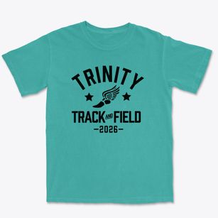 Trinity Christian School Track and Field Premium Heavyweight T-shirt
