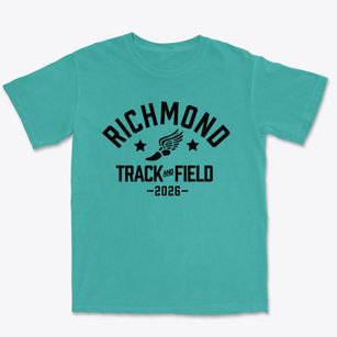 Richmond Elementary School Track and Field Premium Heavyweight T-shirt