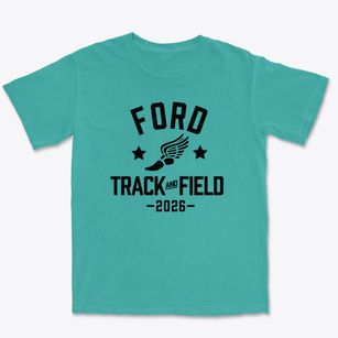 Ford Elementary School Track and Field Premium Heavyweight T-shirt