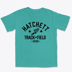 Thomas L. Hatchett Elementary School Track and Field Premium Heavyweight T-shirt