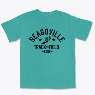 Seagoville Middle School Track and Field Premium Heavyweight T-shirt