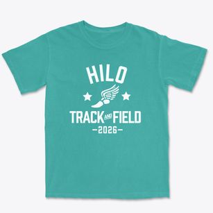 Hilo Intermediate School Track and Field Premium Heavyweight T-shirt