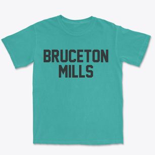 Bruceton Mills West Virginia Classic Block Premium Heavyweight T-shirt