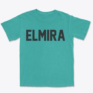 Elmira Missouri Classic Block Premium Heavyweight T-shirt