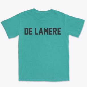 De Lamere North Dakota Classic Block Premium Heavyweight T-shirt