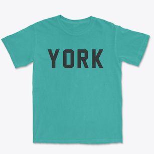 York Maine Classic Block Premium Heavyweight T-shirt