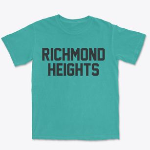 Richmond Heights Missouri Classic Block Premium Heavyweight T-shirt