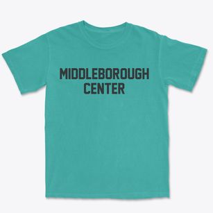 Middleborough Center Massachusetts Classic Block Premium Heavyweight T-shirt