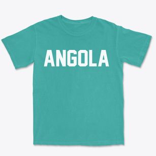 Angola New York Classic Block Premium Heavyweight T-shirt