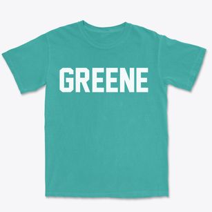 Greene Iowa Classic Block Premium Heavyweight T-shirt