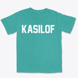 Kasilof Alaska Classic Block Premium Heavyweight T-shirt