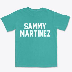 Sammy Martinez Texas Classic Block Premium Heavyweight T-shirt