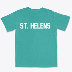 St. Helens Oregon Classic Block Premium Heavyweight T-shirt
