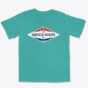 Garfield Heights Ohio Diamond Star Premium Heavyweight T-shirt