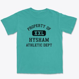 Hysham Montana Athletic Dept Premium Heavyweight T-shirt