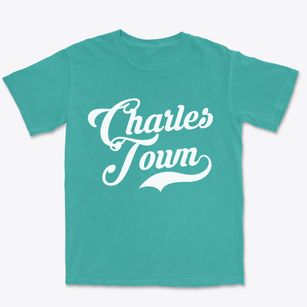 Charles Town West Virginia Vintage Team Premium Heavyweight T-shirt