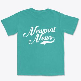 Newport News Virginia Vintage Team Premium Heavyweight T-shirt