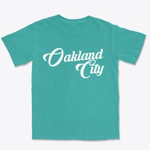 Oakland City Indiana Vintage Team Premium Heavyweight T-shirt
