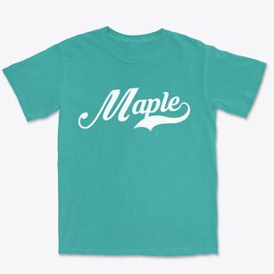 Maple Wisconsin Vintage Team Premium Heavyweight T-shirt