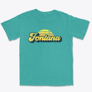 Fontana California Sublime Sunset Premium Heavyweight T-shirt