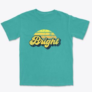 Bright Indiana Sublime Sunset Premium Heavyweight T-shirt