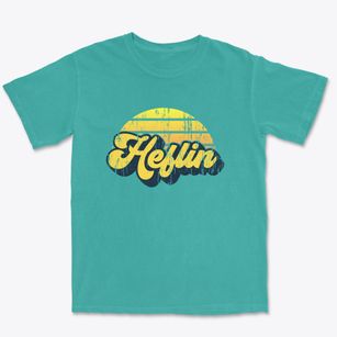 Heflin Alabama Sublime Sunset Premium Heavyweight T-shirt