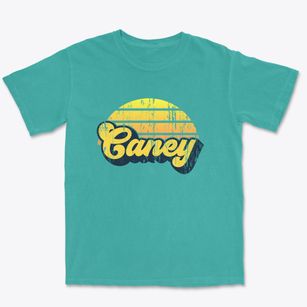 Caney Kansas Sublime Sunset Premium Heavyweight T-shirt