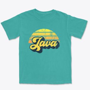 Java New York Sublime Sunset Premium Heavyweight T-shirt