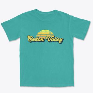Cotton Valley Louisiana Sublime Sunset Premium Heavyweight T-shirt