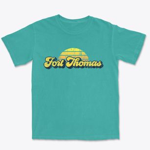 Fort Thomas Kentucky Sublime Sunset Premium Heavyweight T-shirt