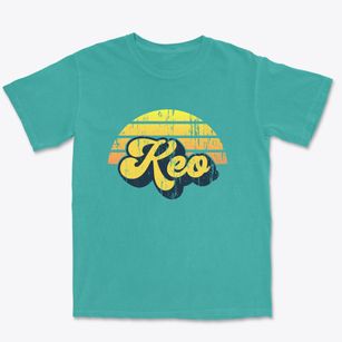 Keo Arkansas Sublime Sunset Premium Heavyweight T-shirt