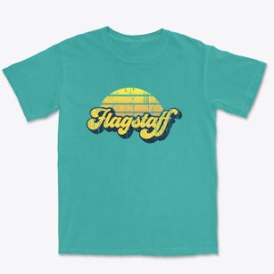Flagstaff Arizona Sublime Sunset Premium Heavyweight T-shirt