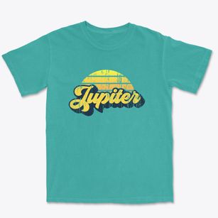 Jupiter Florida Sublime Sunset Premium Heavyweight T-shirt