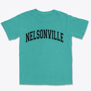 Nelsonville New York Varsity Premium Heavyweight T-shirt