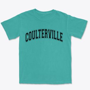 Coulterville California Varsity Premium Heavyweight T-shirt