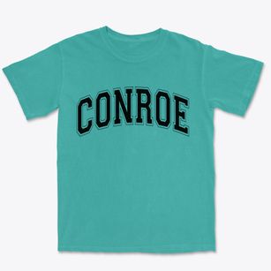 Conroe Texas Varsity Premium Heavyweight T-shirt