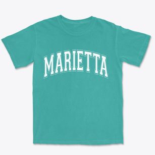 Marietta Ohio Varsity Premium Heavyweight T-shirt