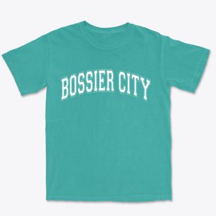 Bossier City Louisiana Varsity Premium Heavyweight T-shirt