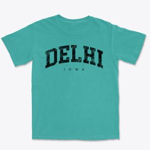 Delhi Iowa Urban Vibe Premium Heavyweight T-shirt