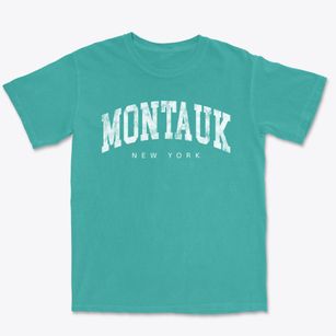 Montauk New York Urban Vibe Premium Heavyweight T-shirt