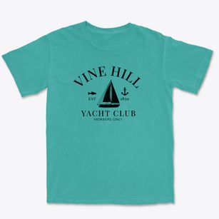 Vine Hill California Yacht Club Premium Heavyweight T-shirt