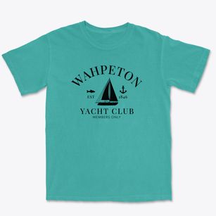 Wahpeton Iowa Yacht Club Premium Heavyweight T-shirt