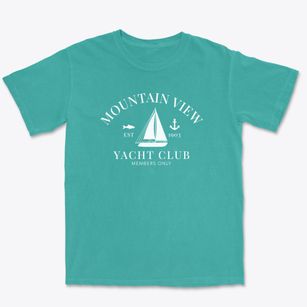 Mountain View Oklahoma Yacht Club Premium Heavyweight T-shirt