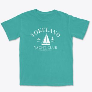 Tokeland Washington Yacht Club Premium Heavyweight T-shirt