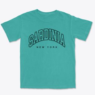 Sardinia New York Inline Premium Heavyweight T-shirt